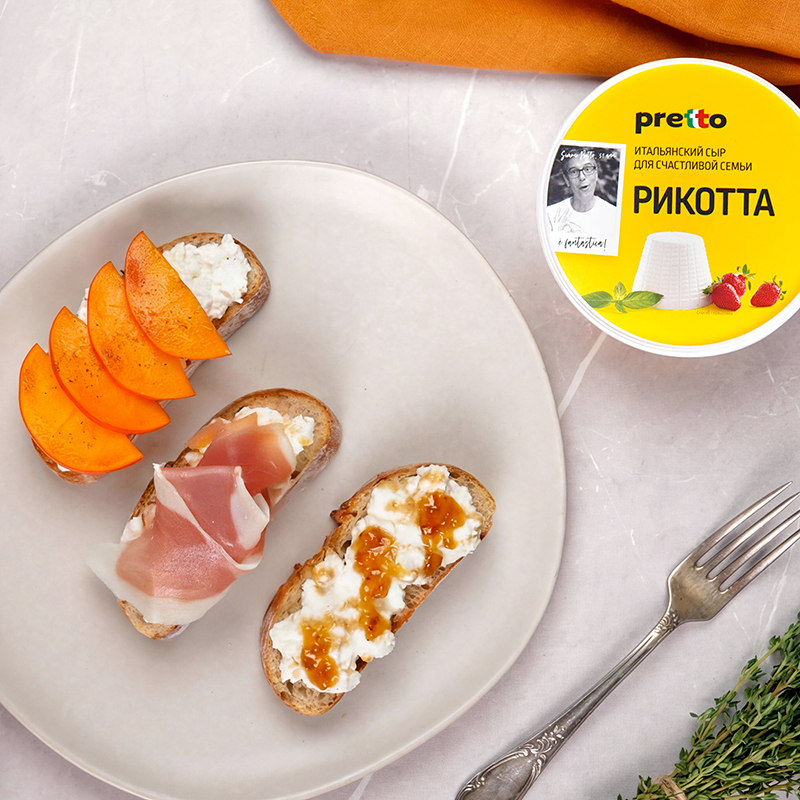 Как приготовить Хрустящие тосты с рикоттой