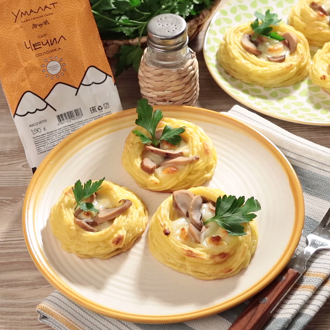 Как приготовить Картофельные колечки с чечилом